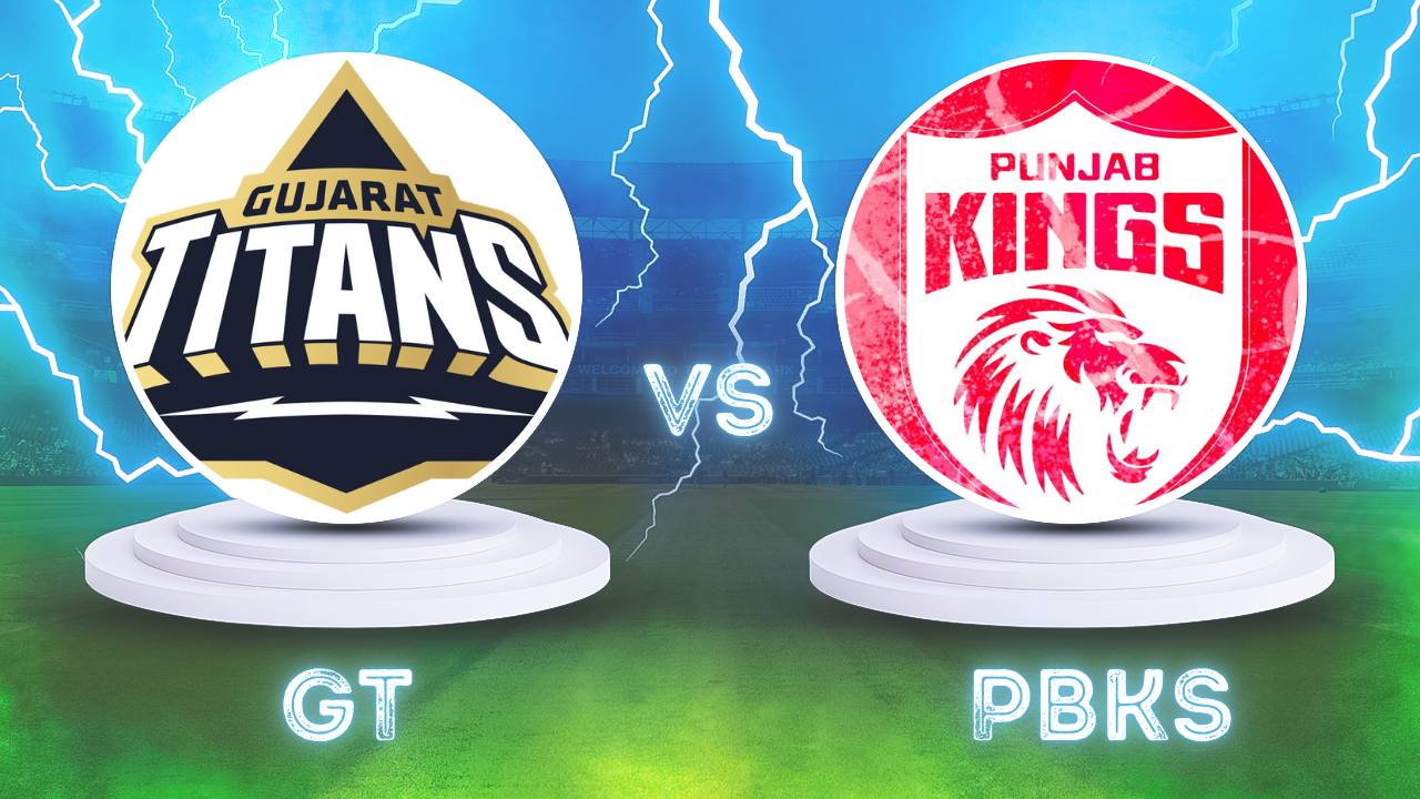 GT vs PBKS IPL 2025 live matchscore