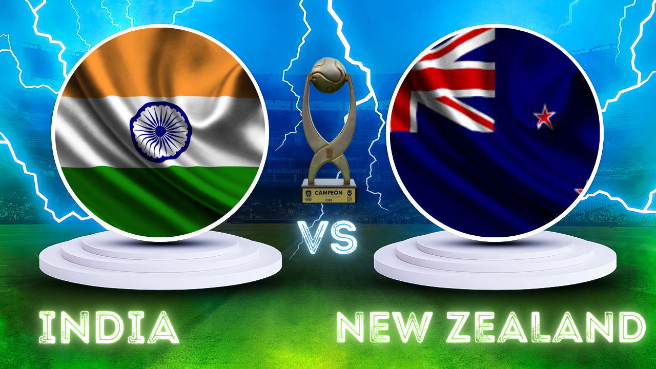 champions trophy final : India vs New Zealand ટક્કર માટે હવામાન અને પિચ રિપોર્ટ