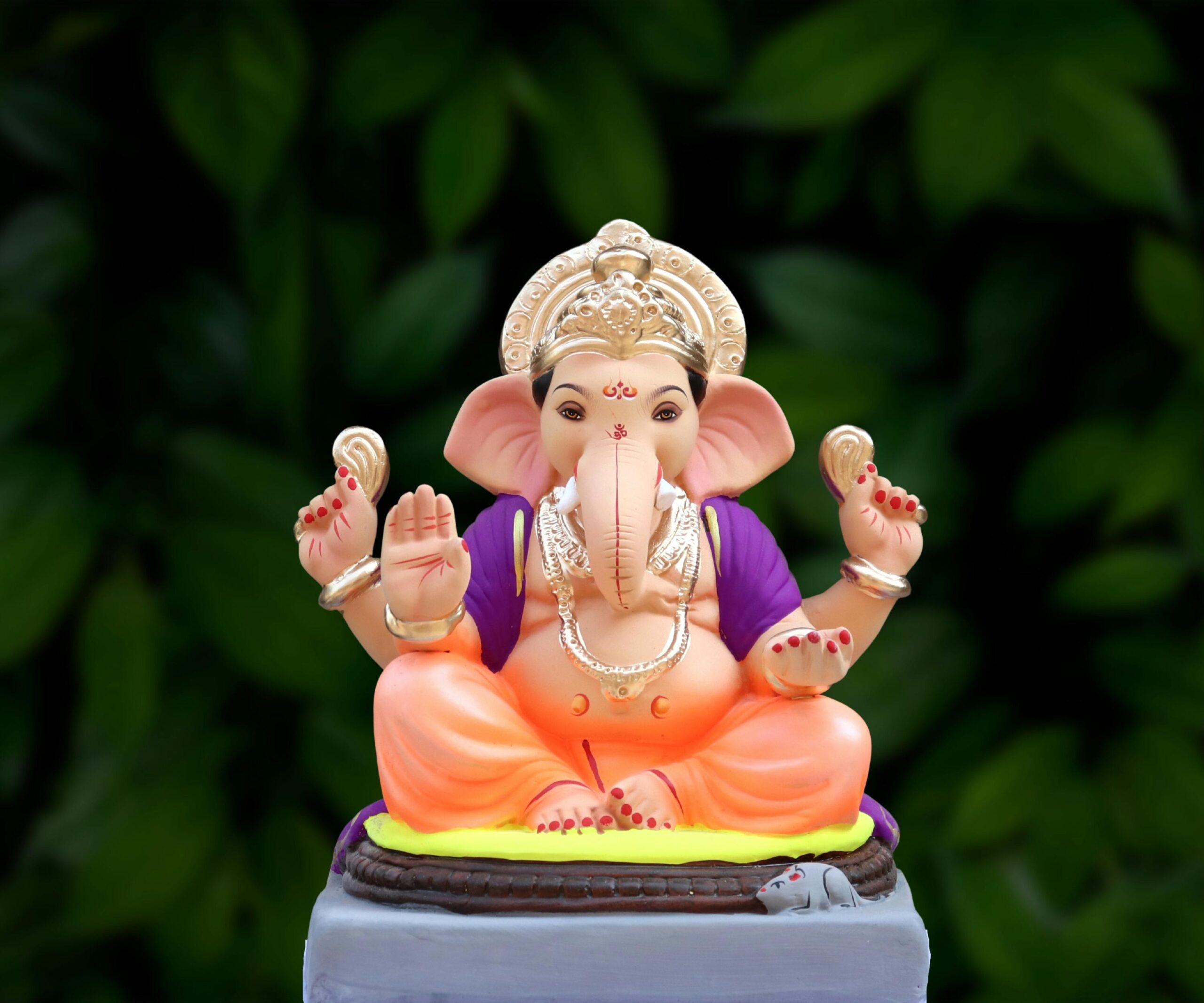 where Ganesha's severed head is hidden?