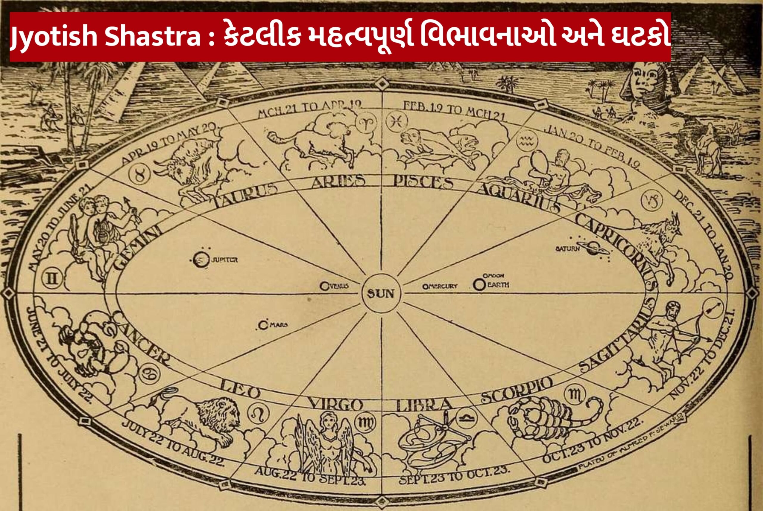 Jyotish Shastra : કેટલીક મહત્વપૂર્ણ વિભાવનાઓ અને ઘટકો